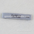 washable woven private labels for clothing